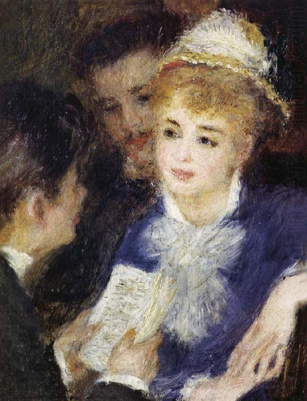 Pierre Renoir Reading the Part china oil painting image